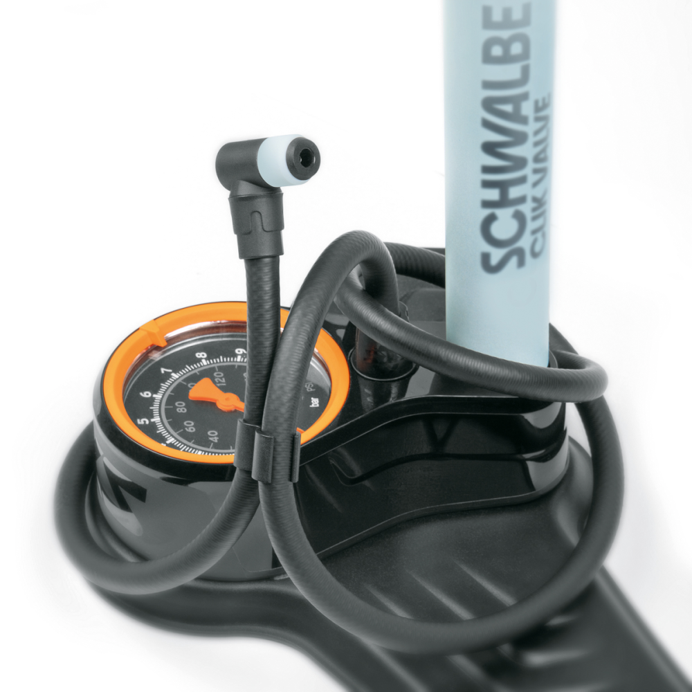 SKS Standpumpe Air X-plorer 10.0 Stahl Clik Valve mit Manometer