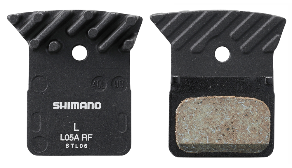 Shimano Bremsbeläge L05A Kunstharz mit Lamellen Paar