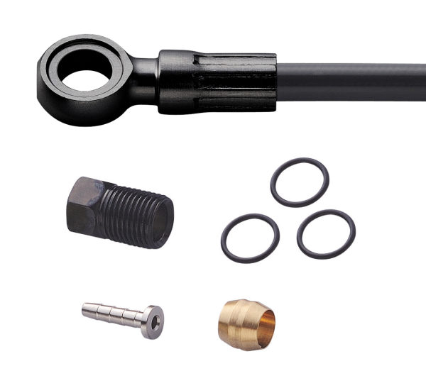Bremshebel & Bremssattel & Leitung