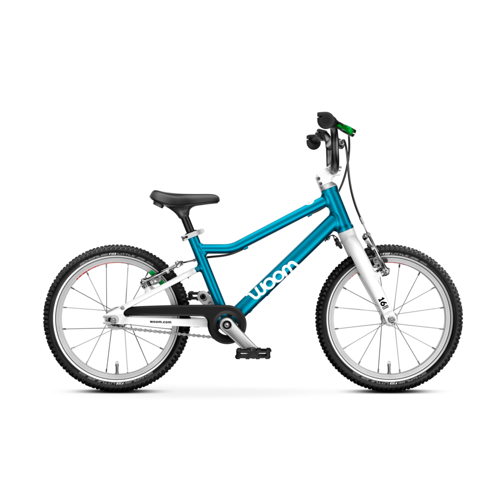 Woom GO 3 Kinderfahrrad 16" blau met. H