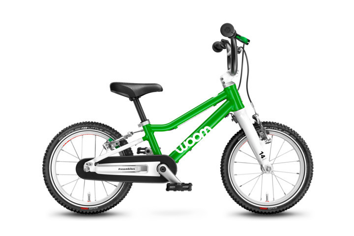 Woom 2 Kinderfahrrad 14" grün G