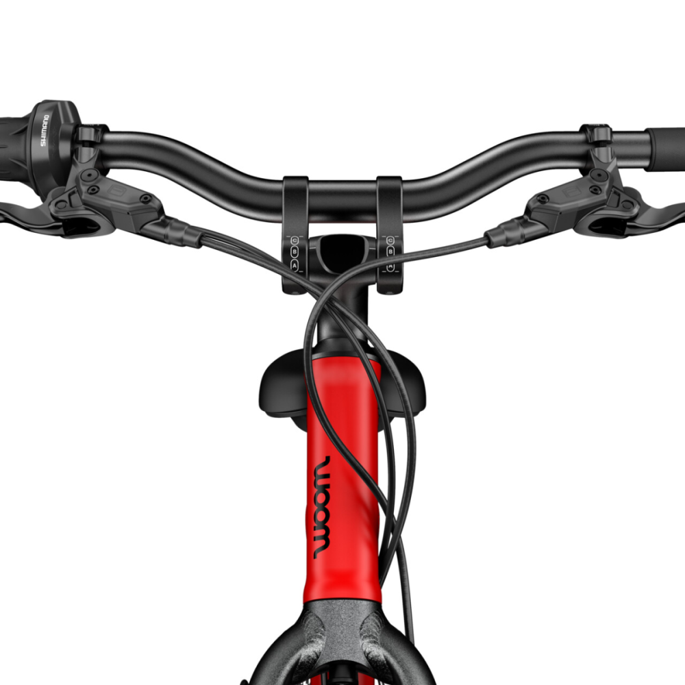 Woom Explore 4 Kinderfahrrad 20" rot matt H