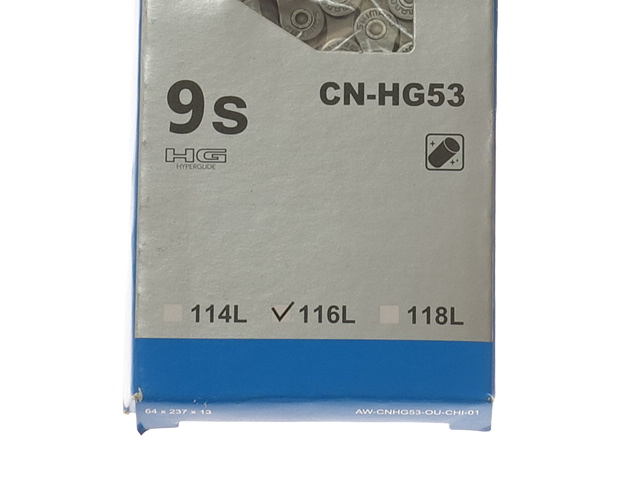 Shimano Kette 9Gang 116Glieder Deore CN-HG53 mit Pin