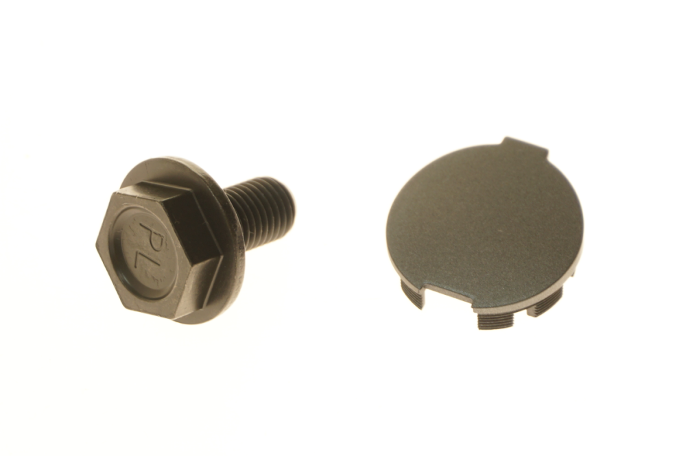 Shimano STEPS Kurbelschraube inkl. Abdeckkappe FC-E6000 schwarz