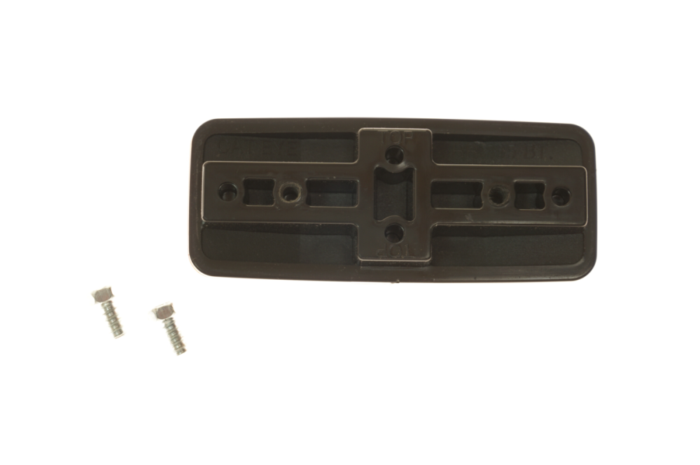 Cateye Reflektor für Gepäckträger Masse 100x40mm Bohrung 50/80mm