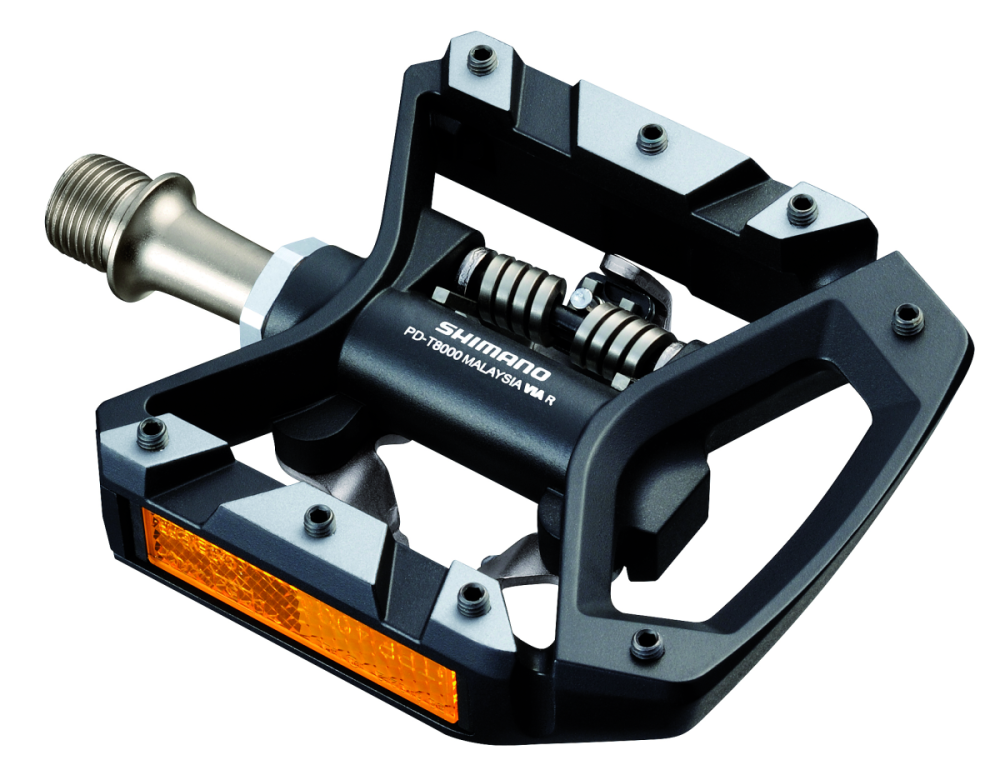 Shimano Pedalen Deore XT PD-T8000 SPD mit cleats und Reflektor
