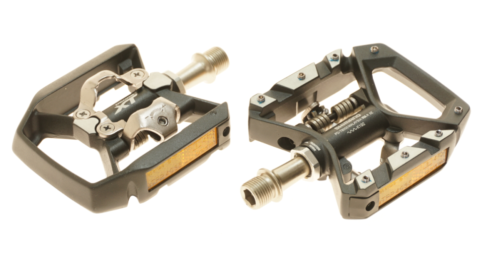 Shimano Pedalen Deore XT PD-T8000 SPD mit cleats und Reflektor