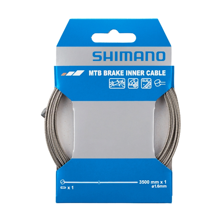 Shimano Bremskabel MTB 1.6x3500 mm Edelstahl