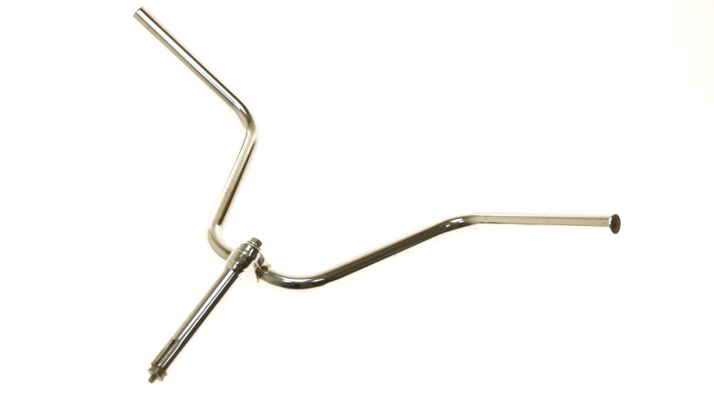 Cuppini Lenker Piaggio Ciao U-Form komplett 22,2 mm Chrom